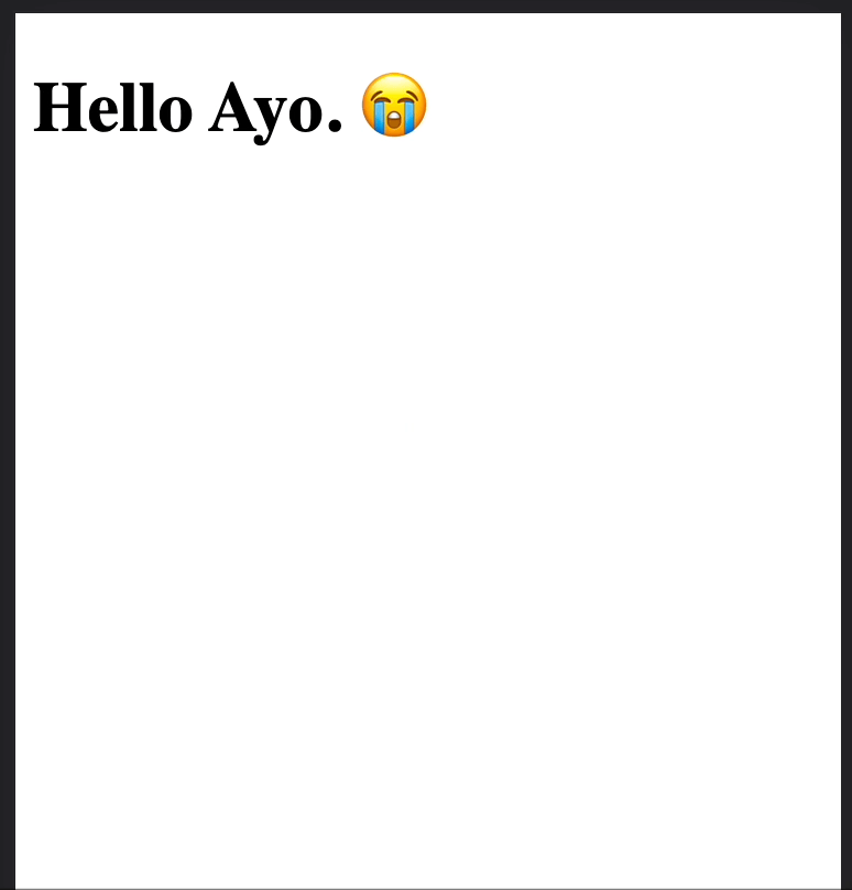 UI showing feeling toward Web Components changing from SAD to EXCITED
